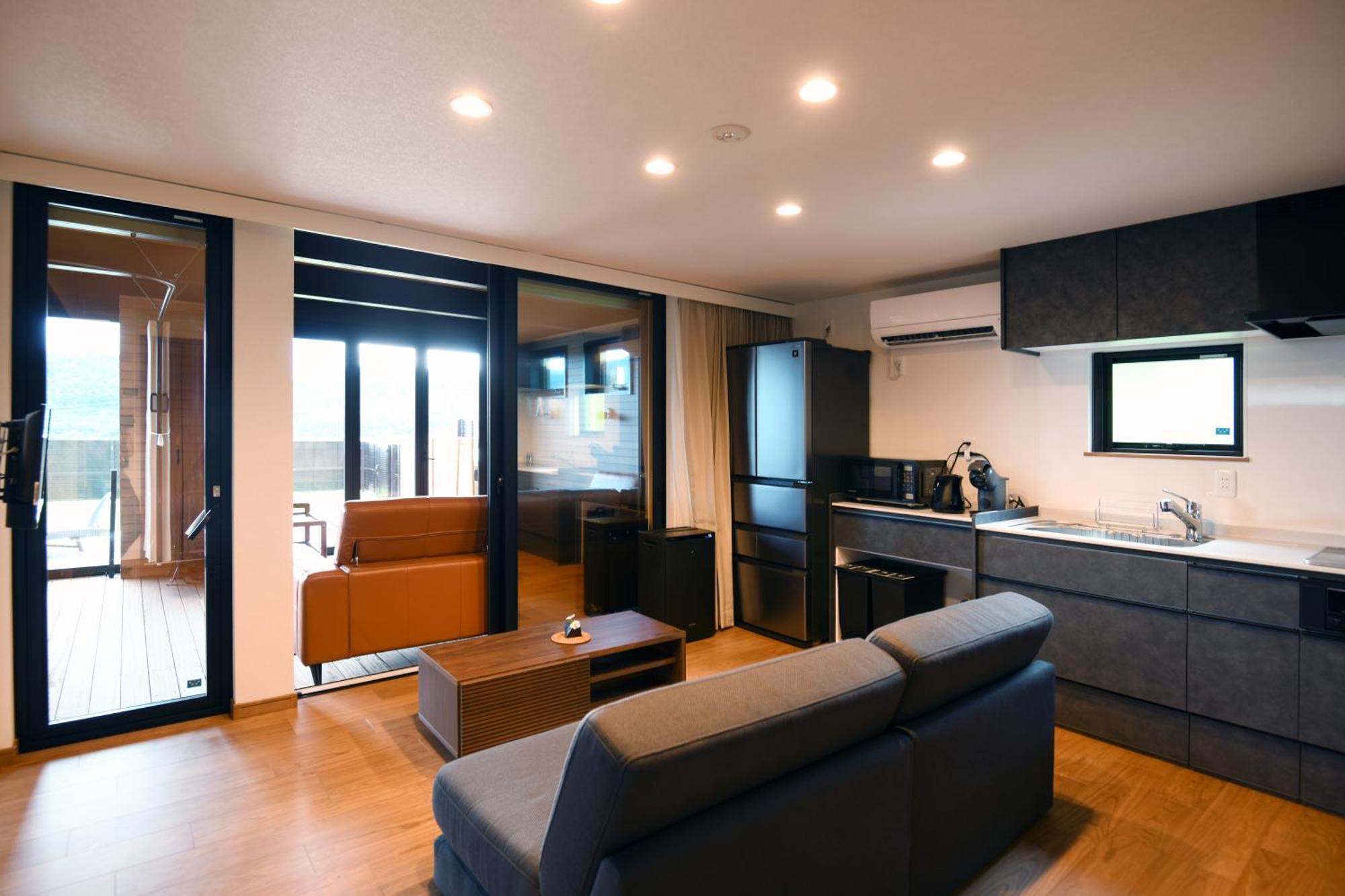 Fuji View And Spa Resort Tsumugi Kawaguchiko Fujikawaguchiko Eksteriør bilde