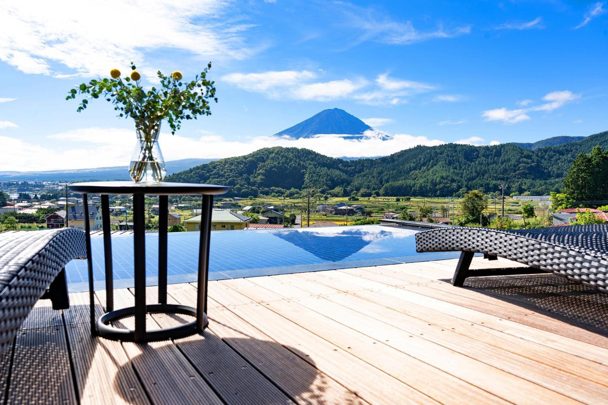 Fuji View And Spa Resort Tsumugi Kawaguchiko Fujikawaguchiko Eksteriør bilde