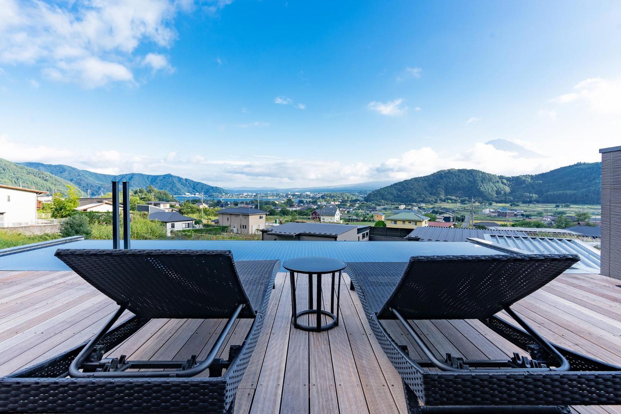 Fuji View And Spa Resort Tsumugi Kawaguchiko Fujikawaguchiko Eksteriør bilde
