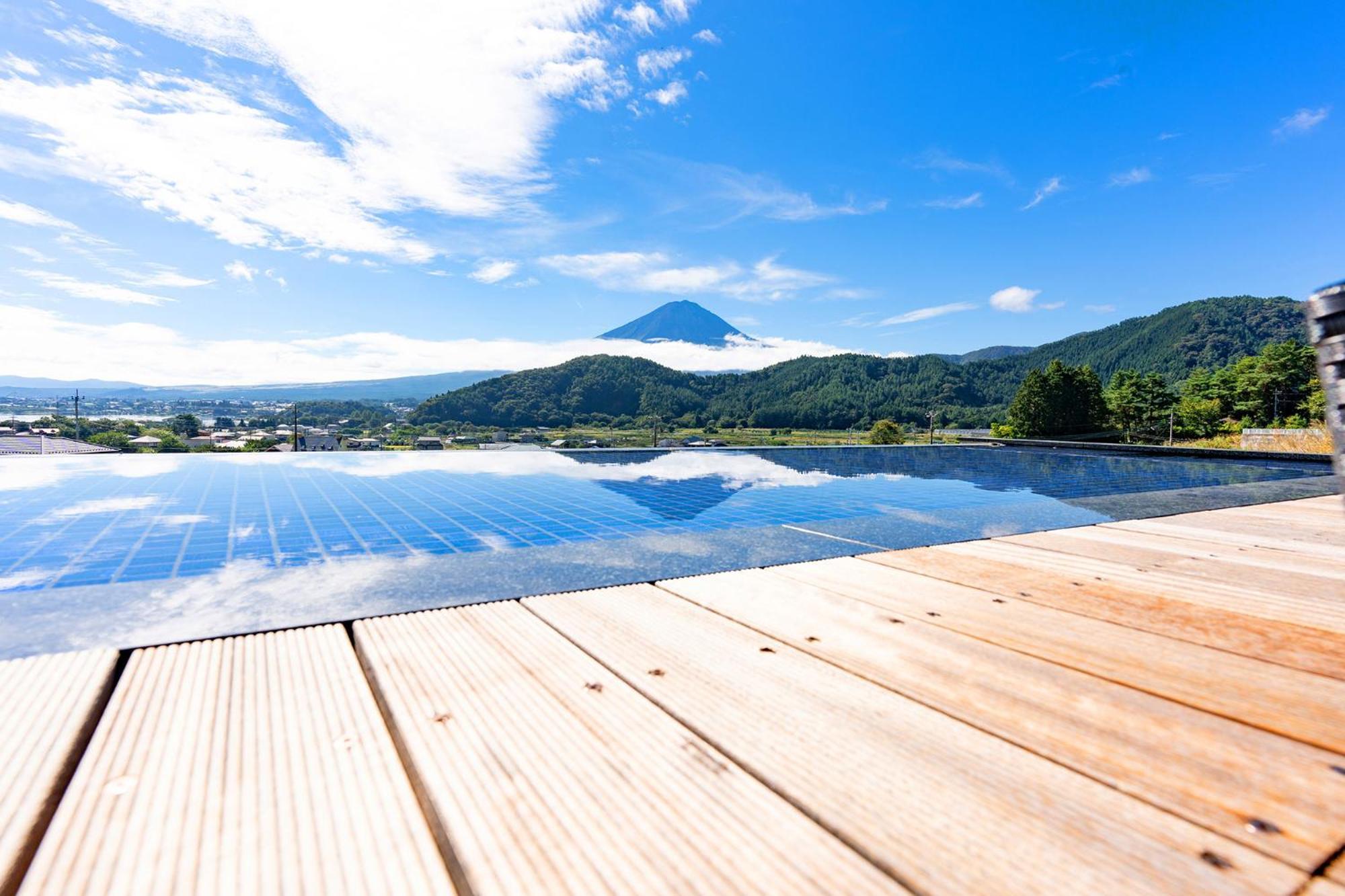 Fuji View And Spa Resort Tsumugi Kawaguchiko Fujikawaguchiko Eksteriør bilde