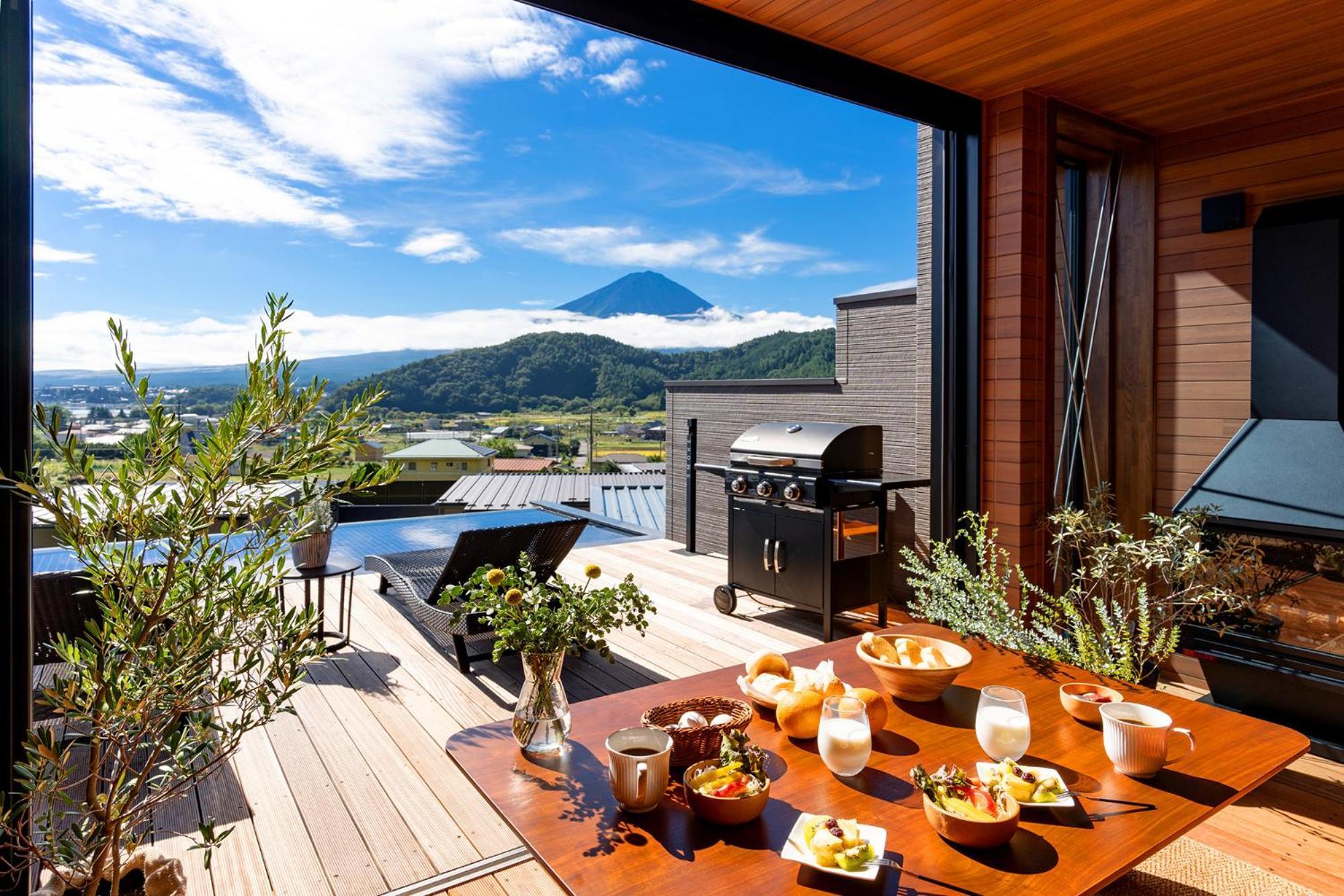 Fuji View And Spa Resort Tsumugi Kawaguchiko Fujikawaguchiko Eksteriør bilde