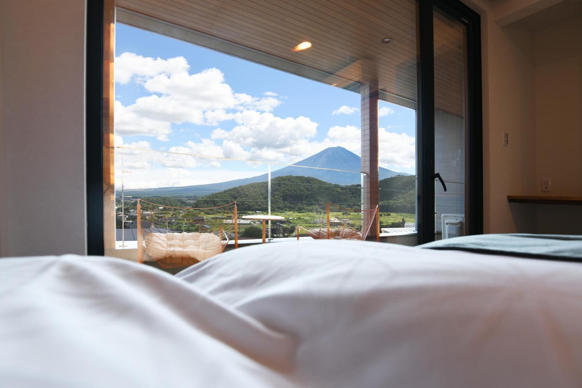 Fuji View And Spa Resort Tsumugi Kawaguchiko Fujikawaguchiko Eksteriør bilde